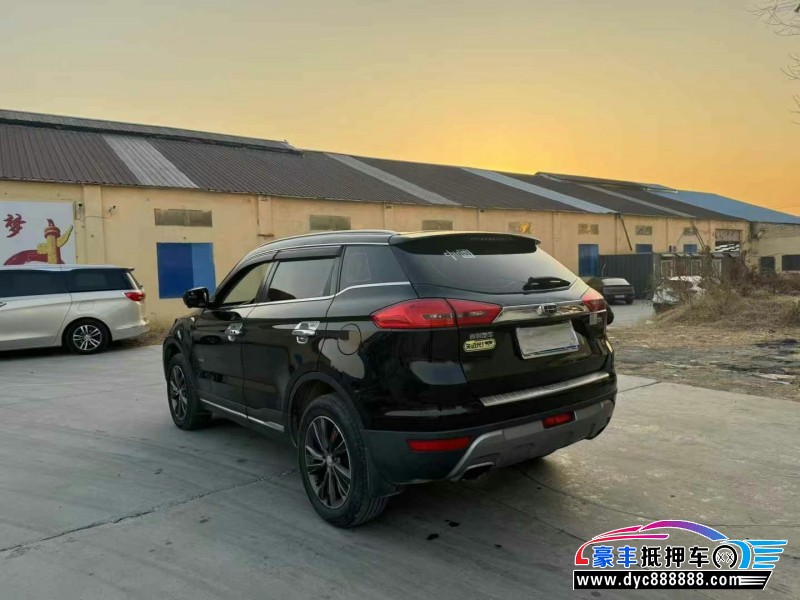 17年吉利博越轿车抵押车出售