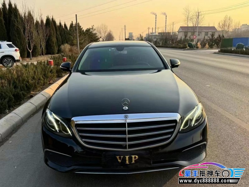 18年奔驰E轿车抵押车出售