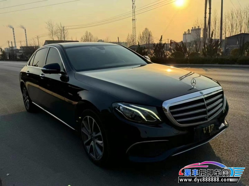 18年奔驰E轿车抵押车出售