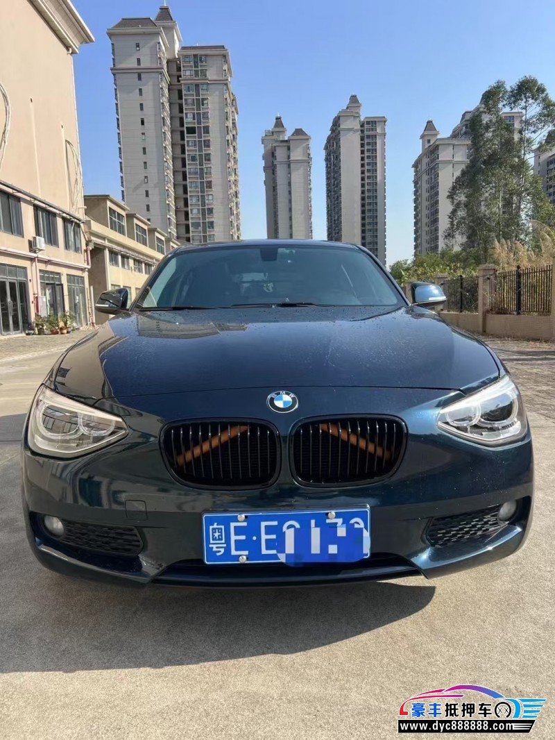 14年宝马1系轿车抵押车出售