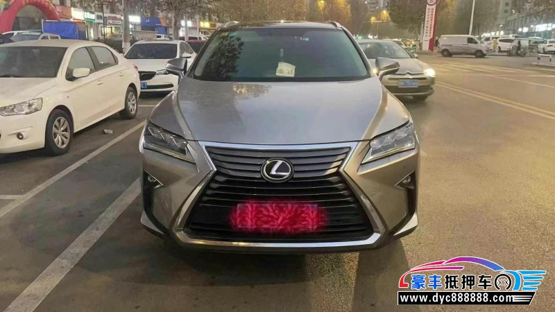 16年雷克萨斯RX轿车抵押车出售