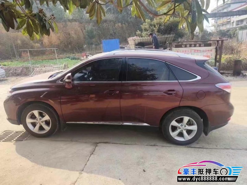 12年雷克萨斯RX轿车抵押车出售