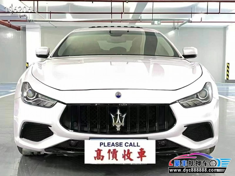 15年玛莎拉蒂Ghibli轿车抵押车出售