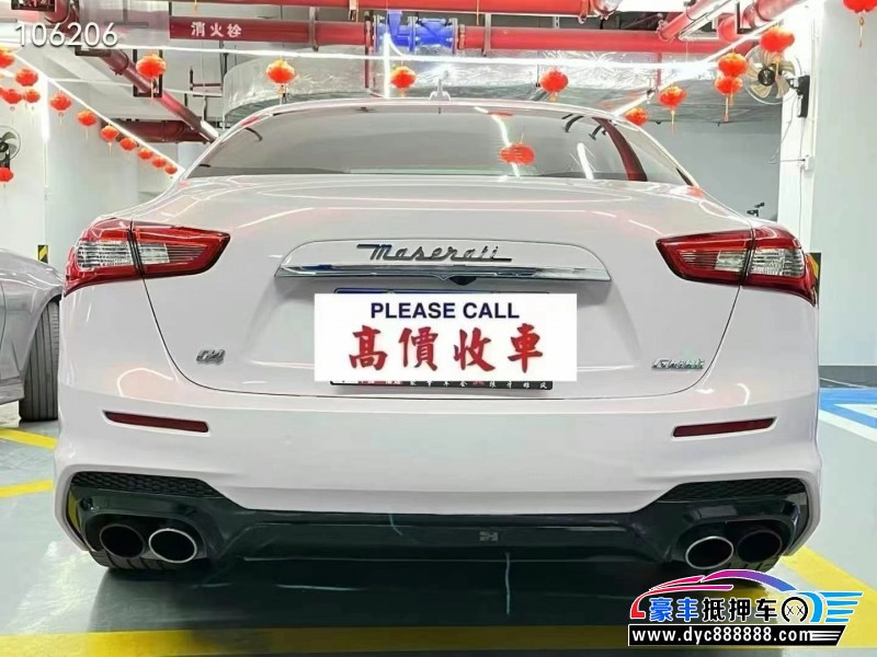 15年玛莎拉蒂Ghibli轿车抵押车出售
