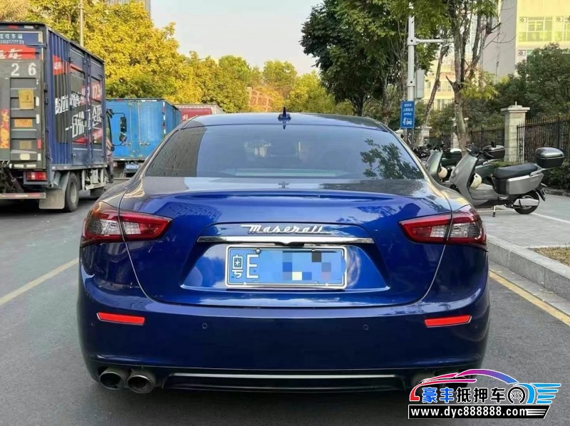 16年玛莎拉蒂Ghibli轿车抵押车出售