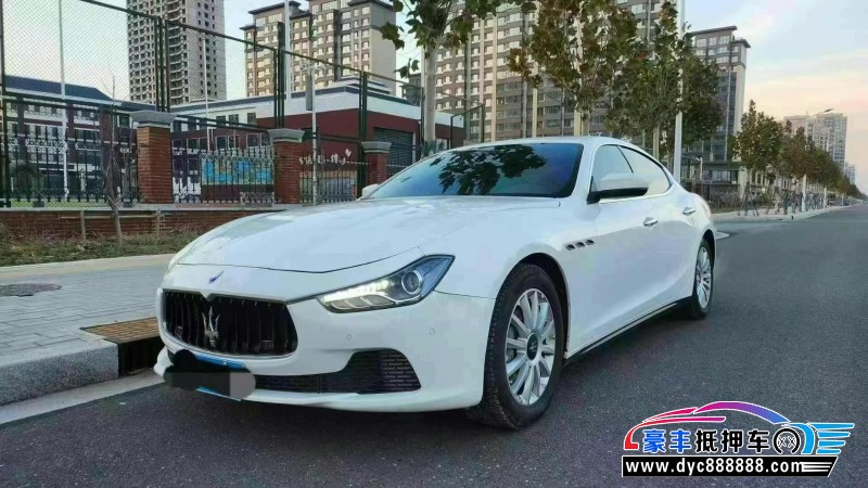 17年玛莎拉蒂Ghibli轿车抵押车出售