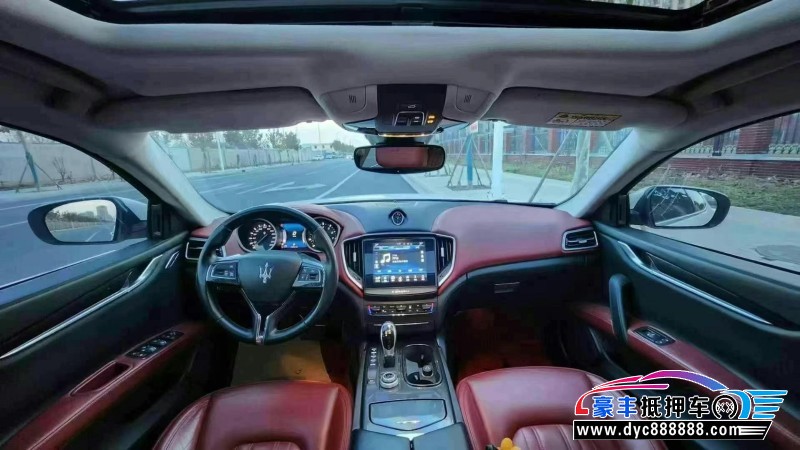 17年玛莎拉蒂Ghibli轿车抵押车出售