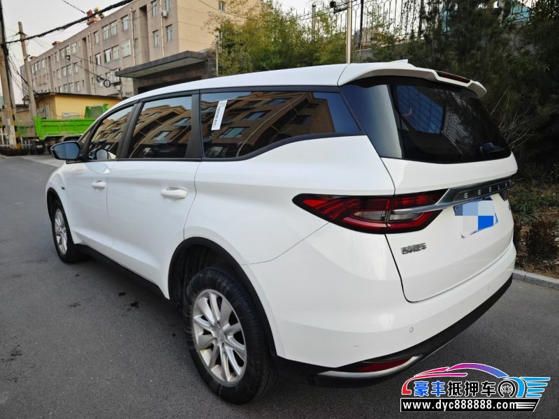 20年吉利嘉际轿车抵押车出售