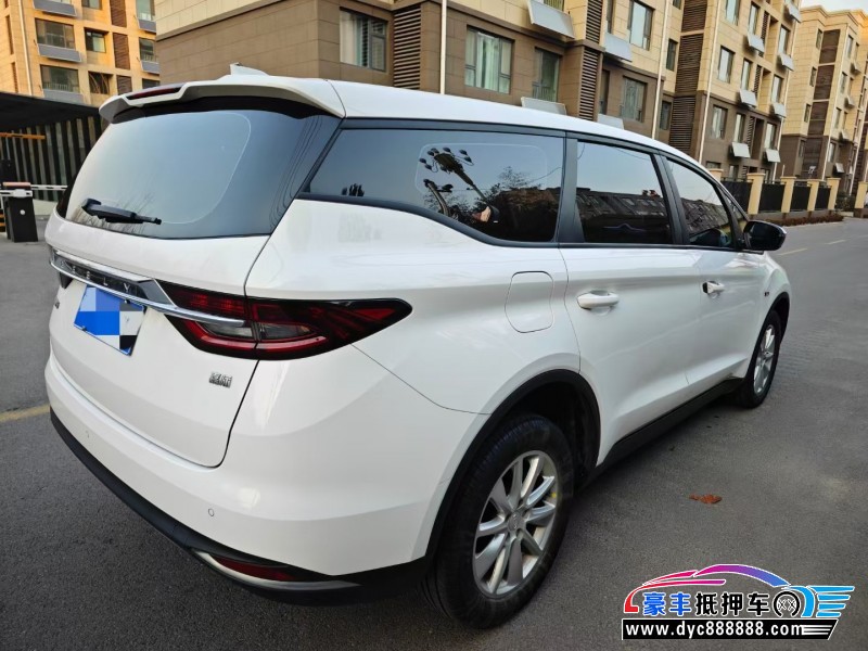 20年吉利嘉际轿车抵押车出售