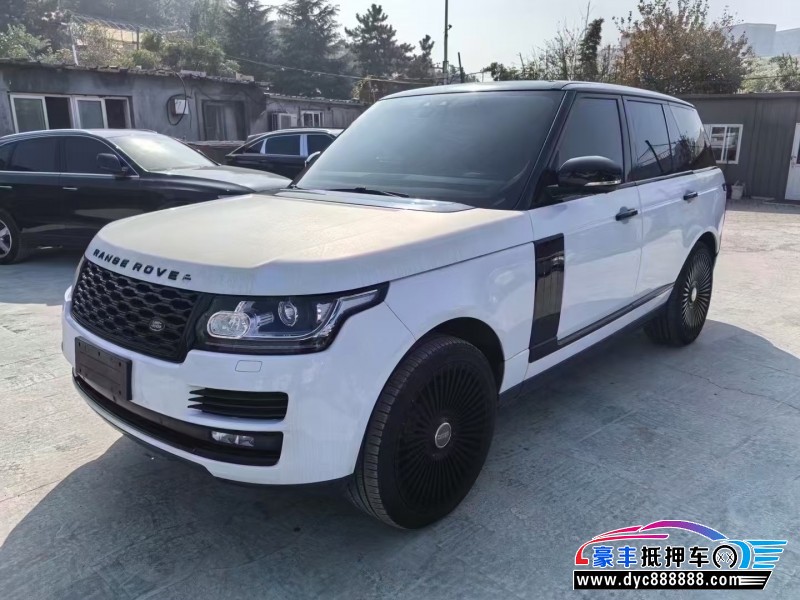 18年路虎揽胜行政轿车抵押车出售