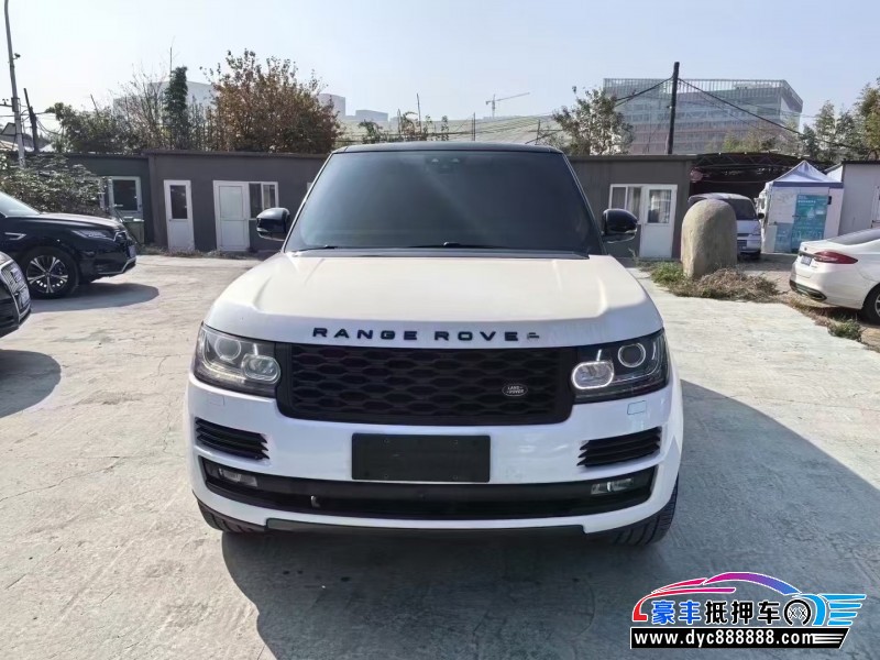 18年路虎揽胜行政轿车抵押车出售