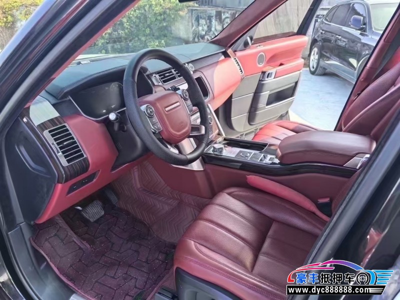 18年路虎揽胜行政轿车抵押车出售