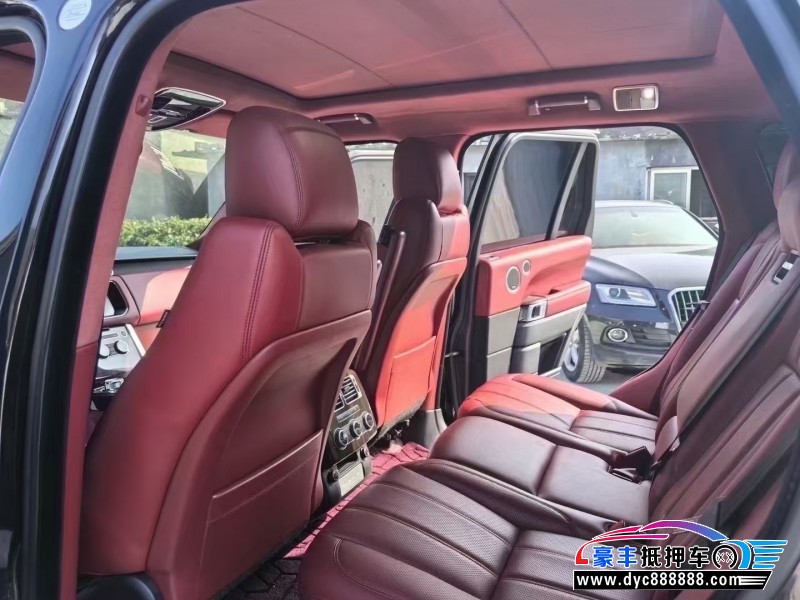 18年路虎揽胜行政轿车抵押车出售