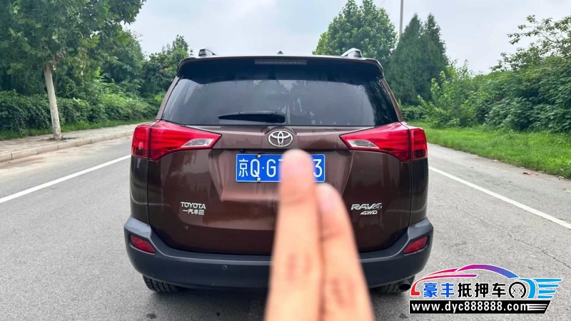 14年丰田RAV4SUV抵押车出售