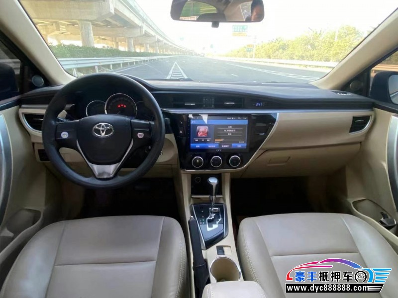 15年丰田卡罗拉轿车抵押车出售