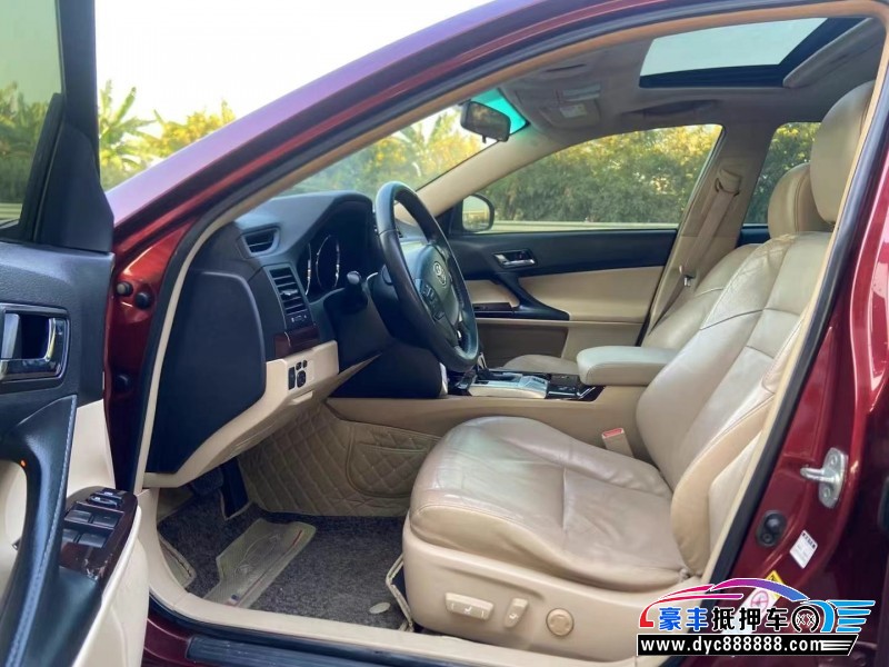 12年丰田锐志轿车抵押车出售