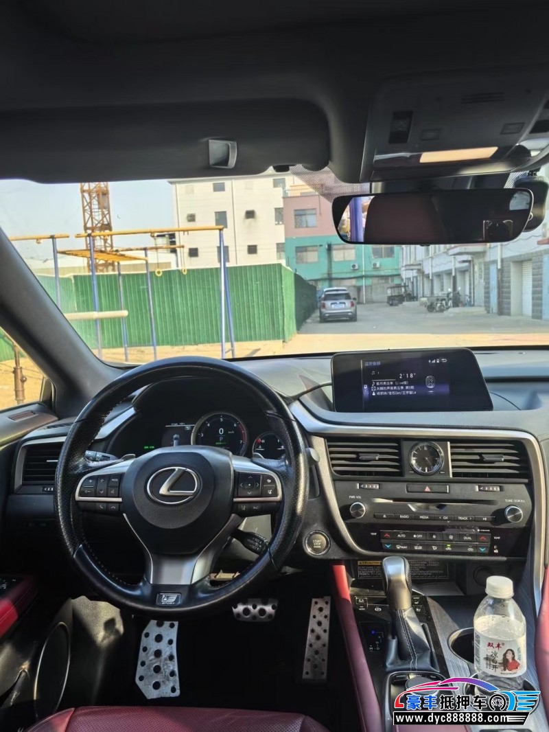 18年雷克萨斯RX轿车抵押车出售