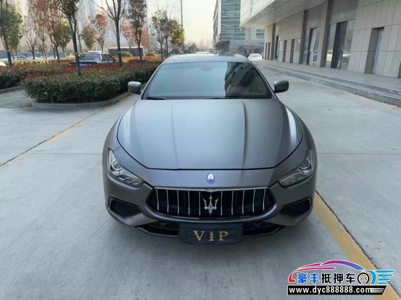 17年玛莎拉蒂Ghibli轿车抵押车出售