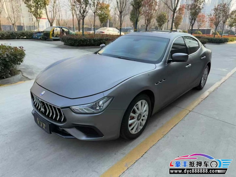 17年玛莎拉蒂Ghibli轿车抵押车出售