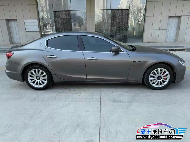 17年玛莎拉蒂Ghibli轿车抵押车出售