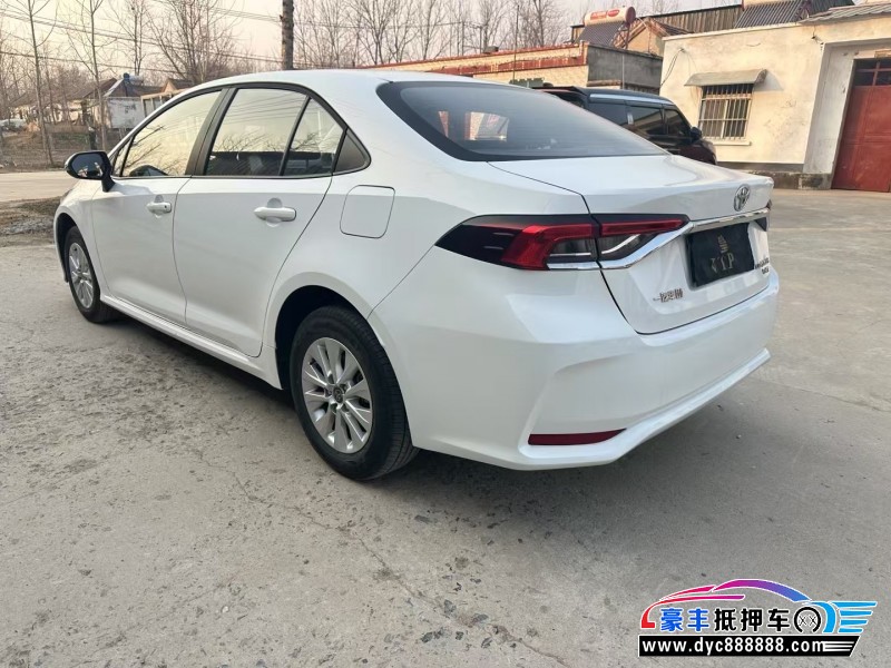 24年丰田卡罗拉轿车抵押车出售