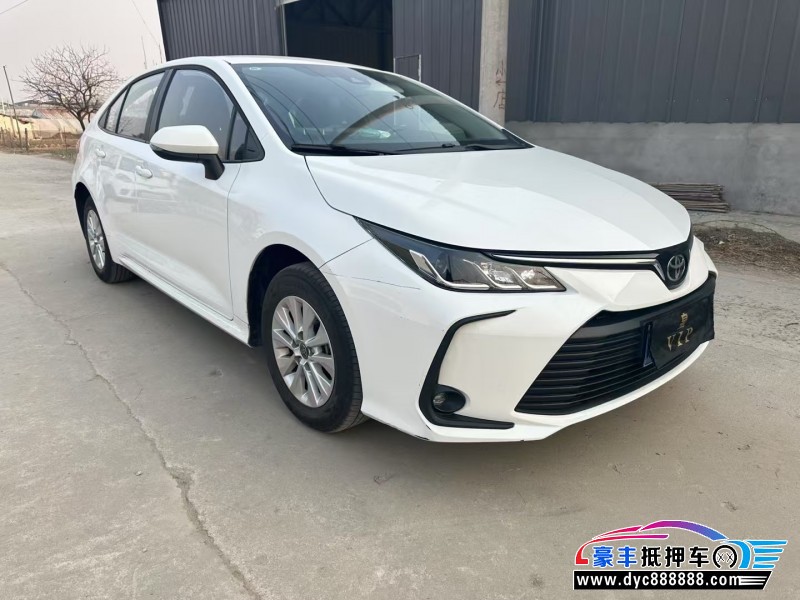 24年丰田卡罗拉轿车抵押车出售