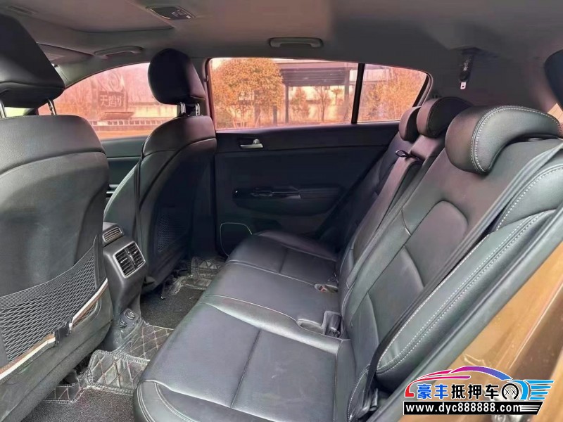 18年起亚KX5轿车抵押车出售