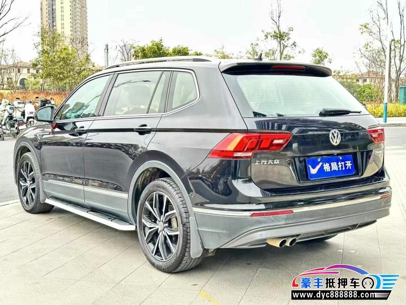 19年大众途观L轿车抵押车出售