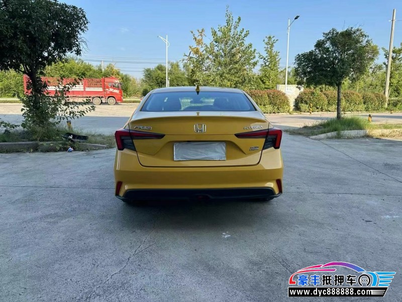 22年本田型格轿车抵押车出售