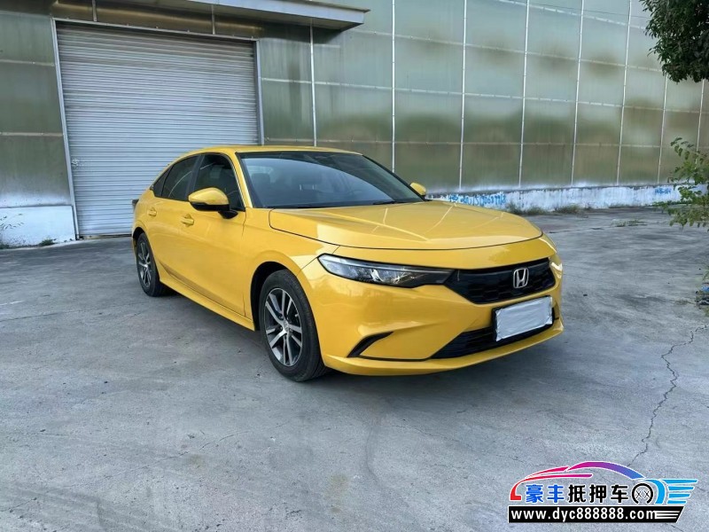 22年本田型格轿车抵押车出售