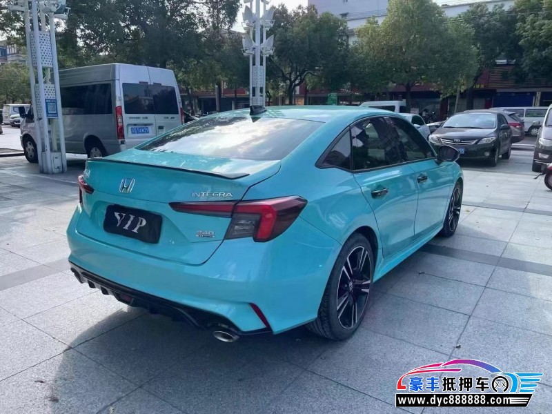 22年本田型格轿车抵押车出售