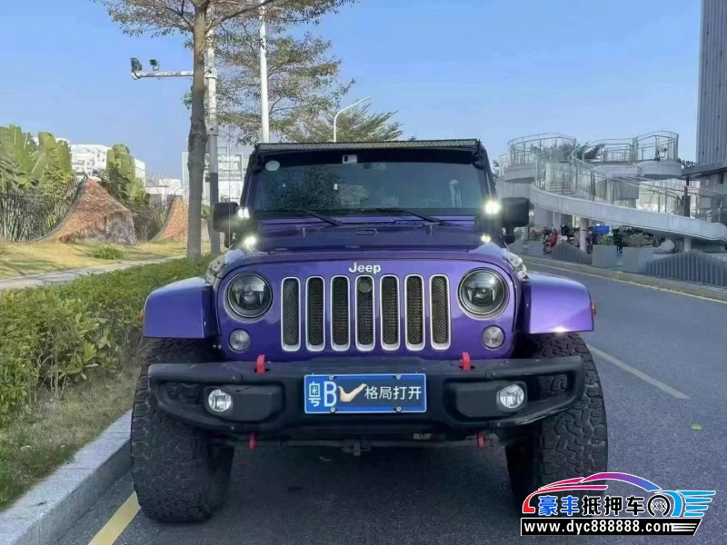 18年Jeep牧马人轿车抵押车出售