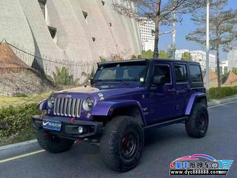 18年Jeep牧马人轿车抵押车出售