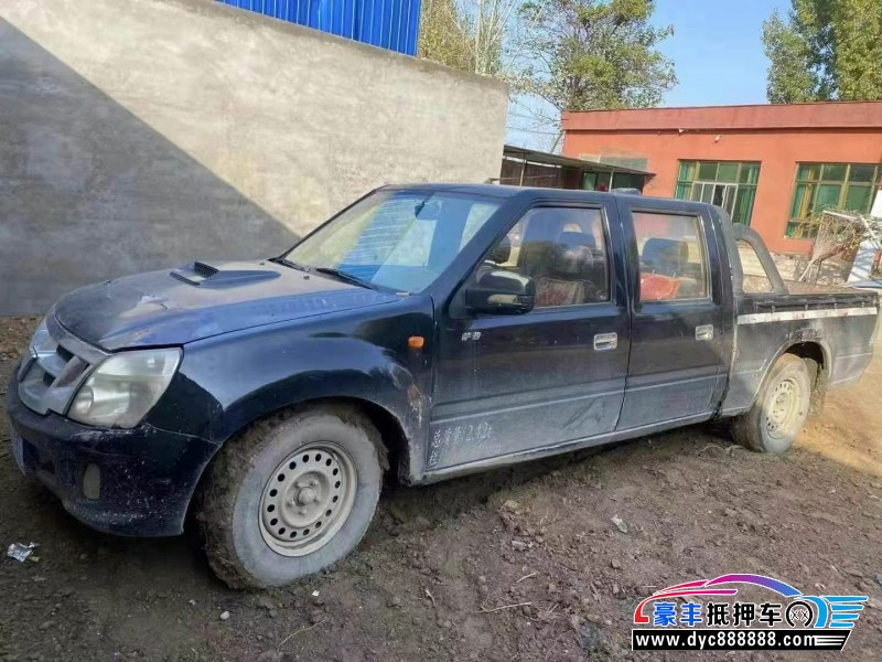 16年福田萨普轿车抵押车出售