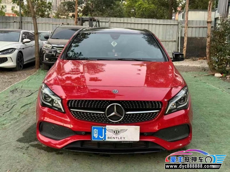 18年奔驰CLA轿车抵押车出售