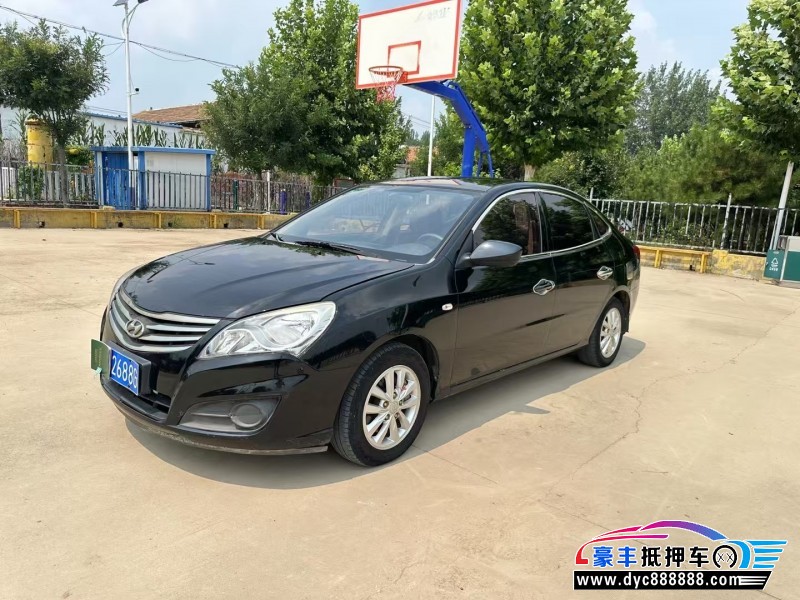 18年现代悦动轿车抵押车出售