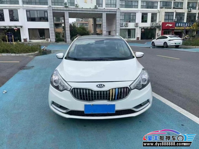 14年起亚K3轿车抵押车出售