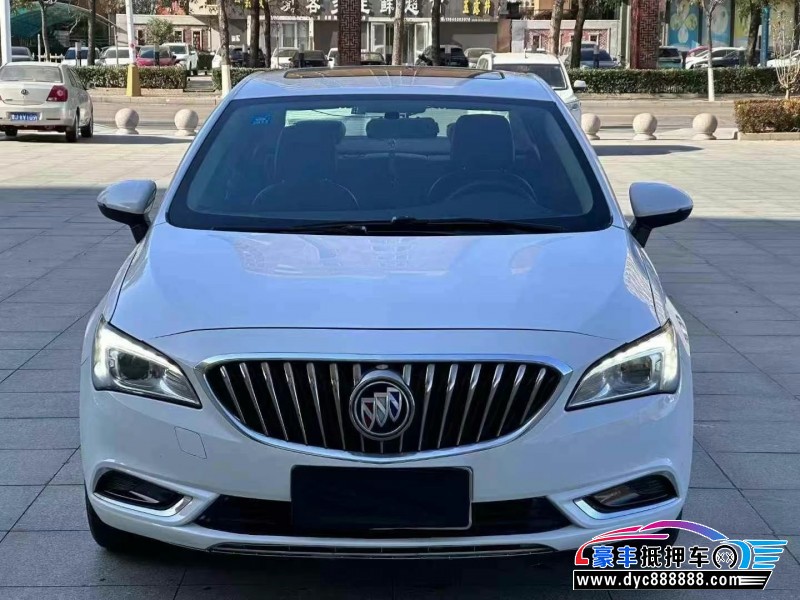 16年别克威朗轿车抵押车出售