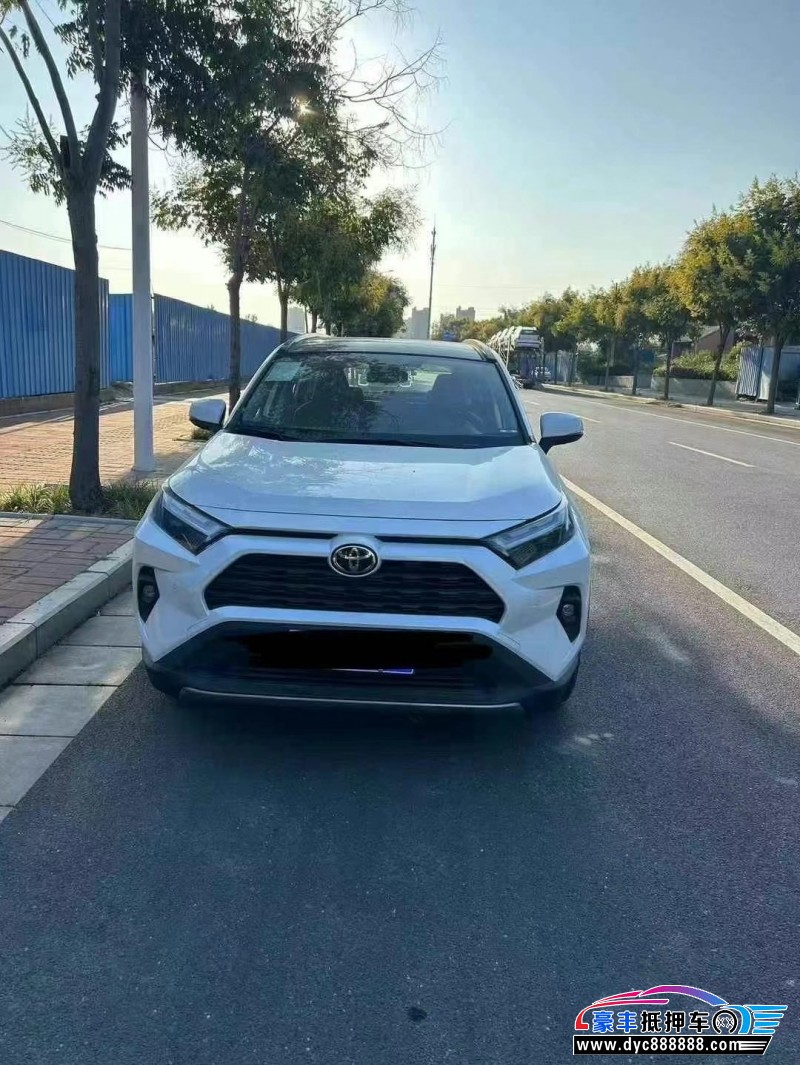 24年丰田RAV4轿车抵押车出售