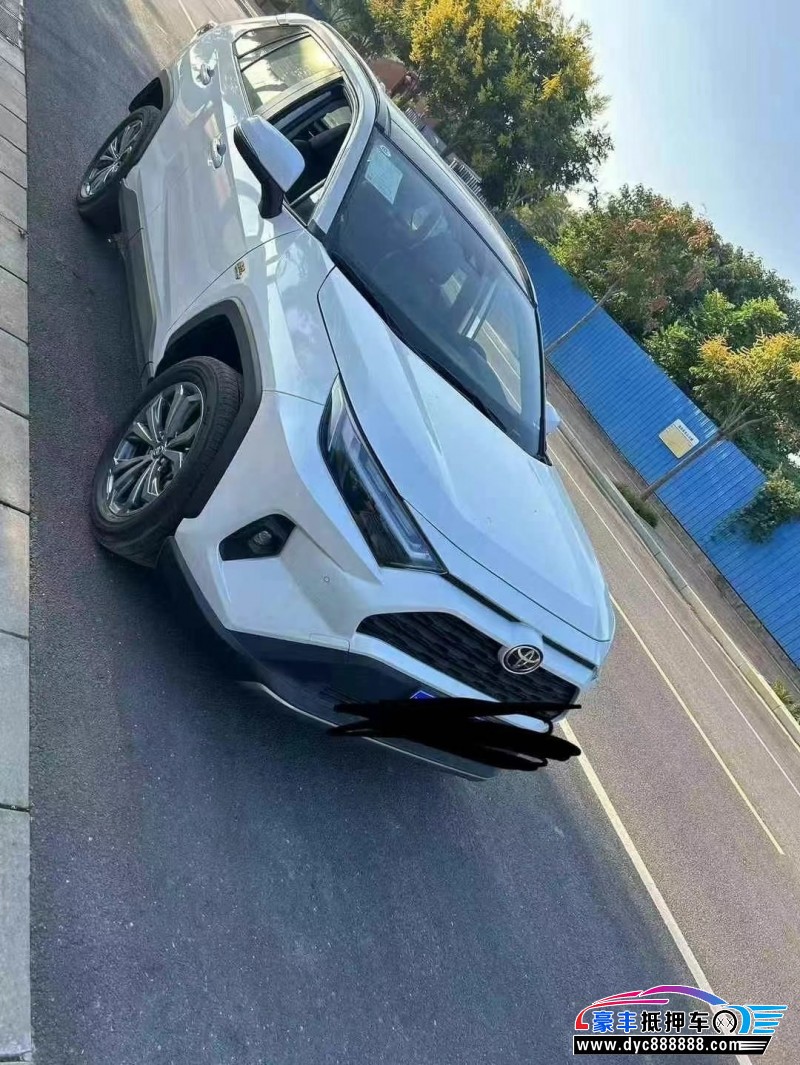 24年丰田RAV4轿车抵押车出售