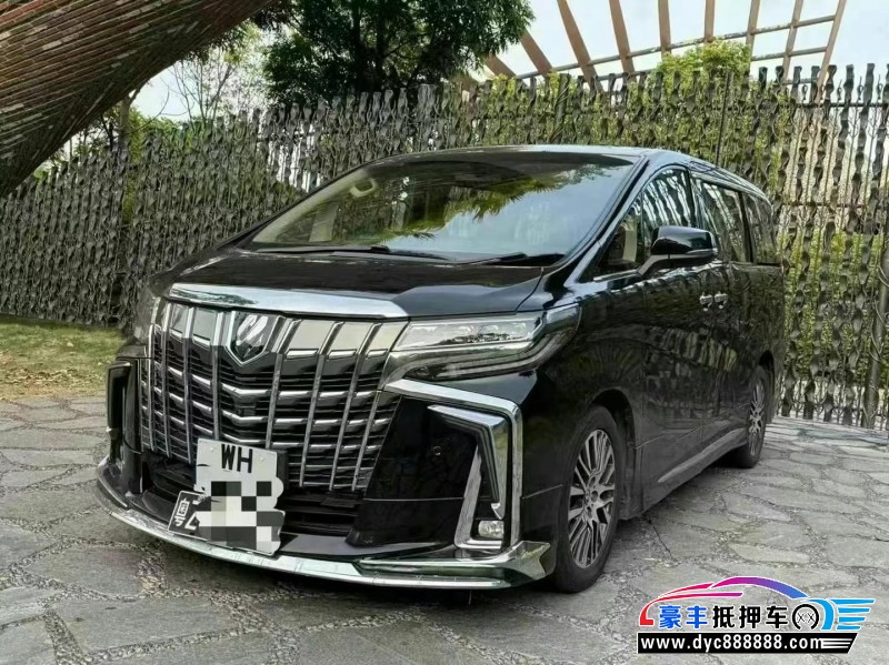 16年丰田埃尔法轿车抵押车出售