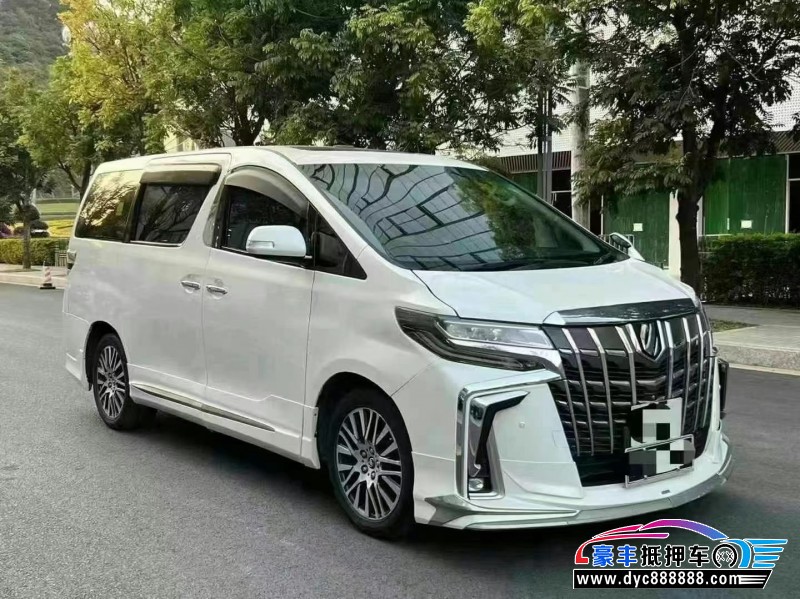 13年丰田埃尔法轿车抵押车出售