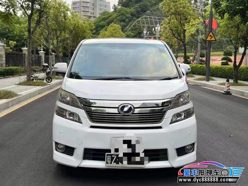 13年丰田威尔法轿车抵押车出售