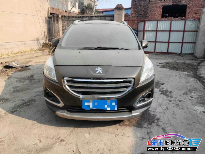 14年标致3008轿车抵押车出售