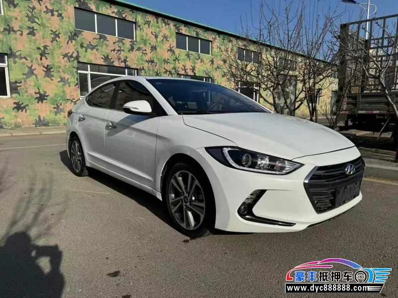 18年现代领动轿车抵押车出售