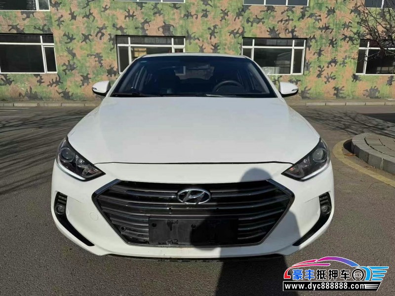 18年现代领动轿车抵押车出售