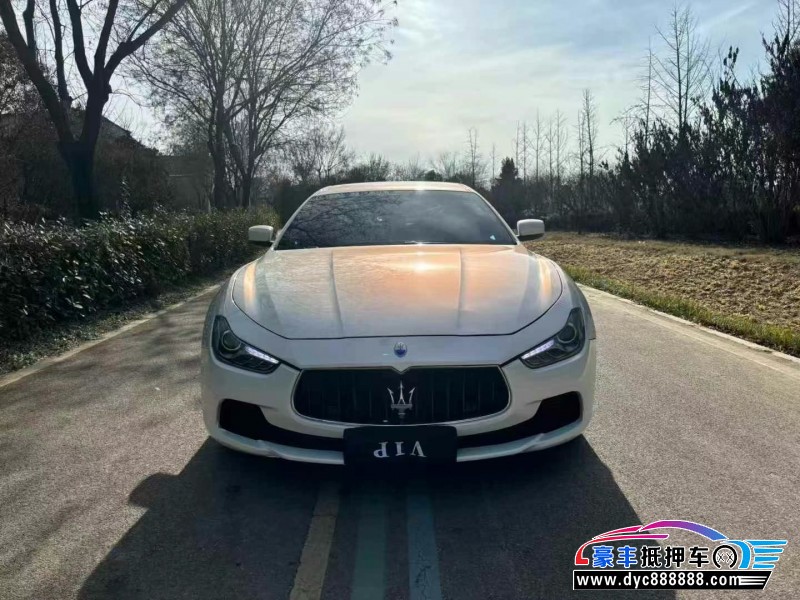 15年玛莎拉蒂Ghibli轿车抵押车出售