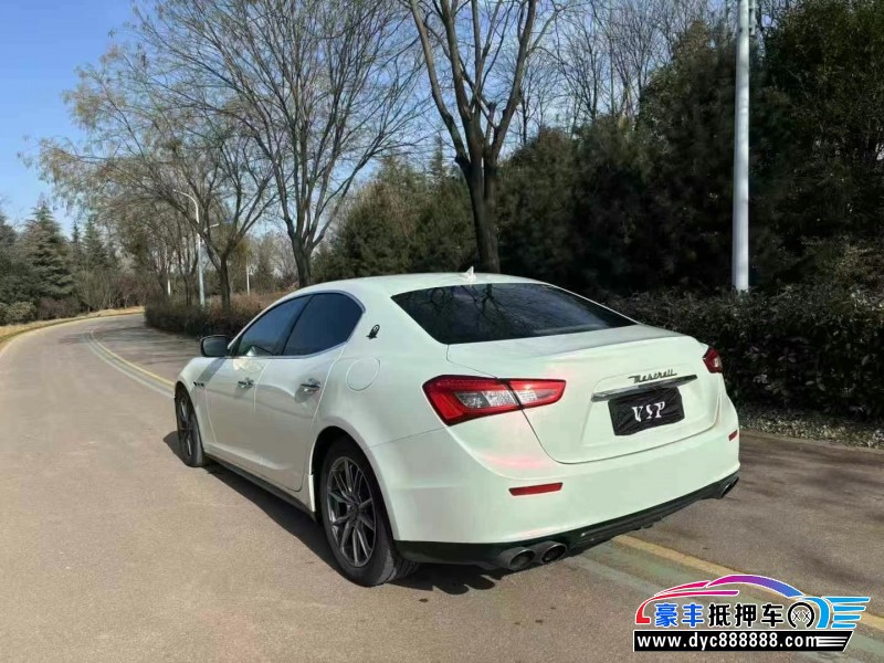 15年玛莎拉蒂Ghibli轿车抵押车出售