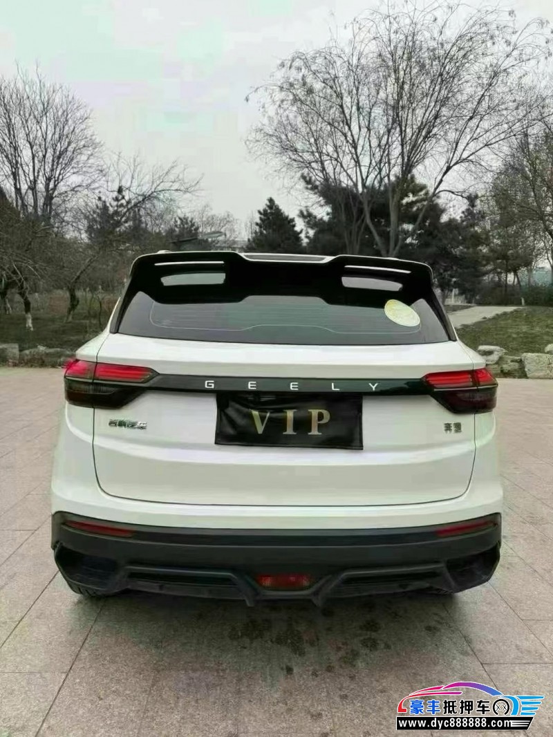 24年吉利缤越轿车抵押车出售