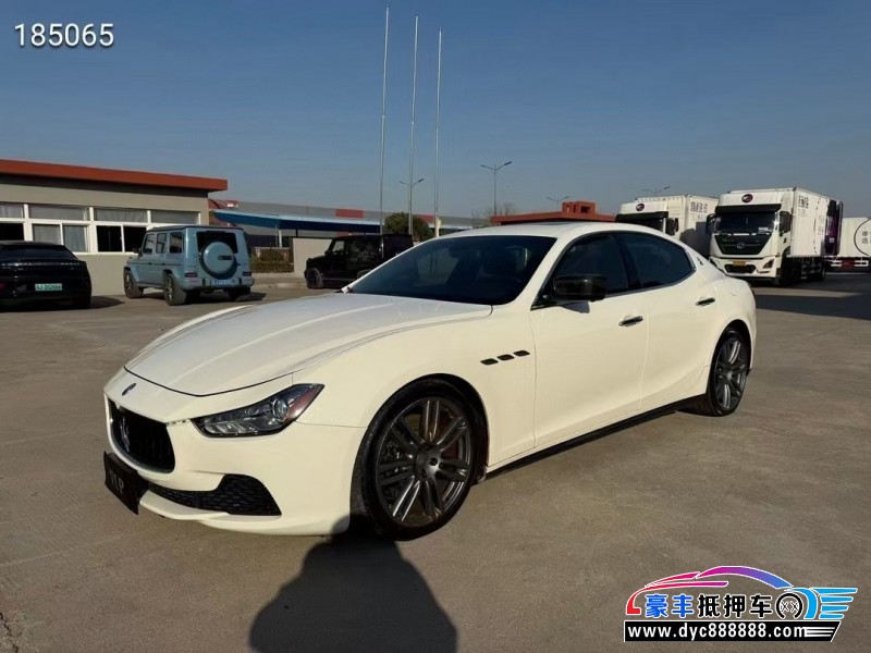 15年玛莎拉蒂Ghibli轿车抵押车出售